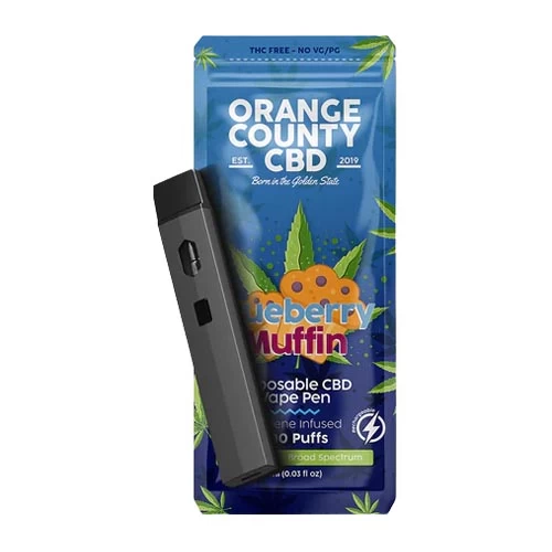 Orange County CBD Disposable Vape Pen 600mg MIST UK